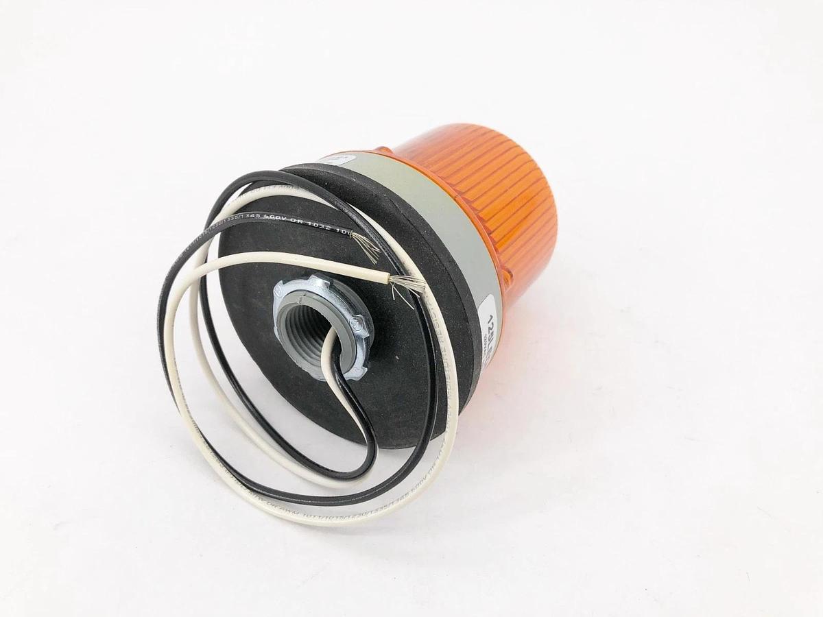 New Edwards Signaling 125LEDFA120A Flashing LED Amber 120VAC 104FLEDA-N5