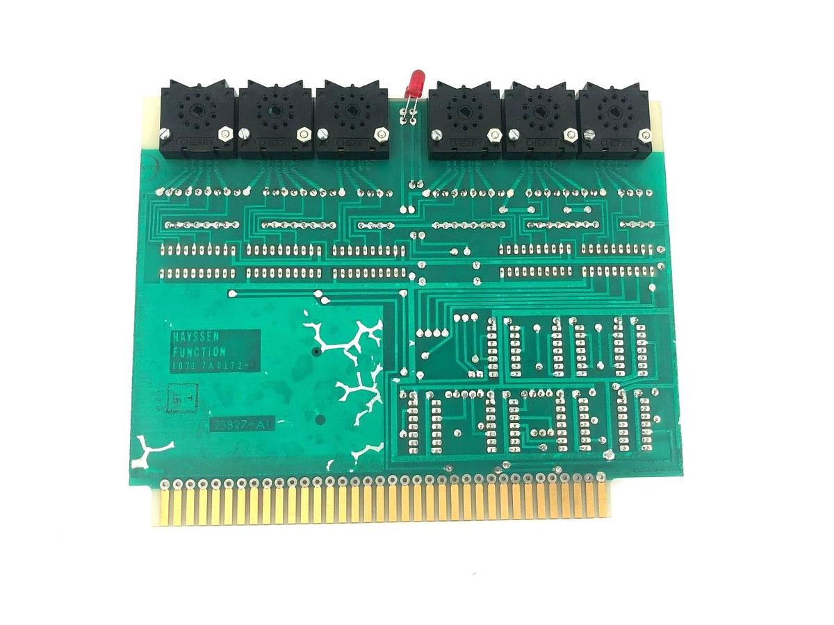 New Hayssen Function 1071-7A0172-D Printed Circuit Board 25827-A1