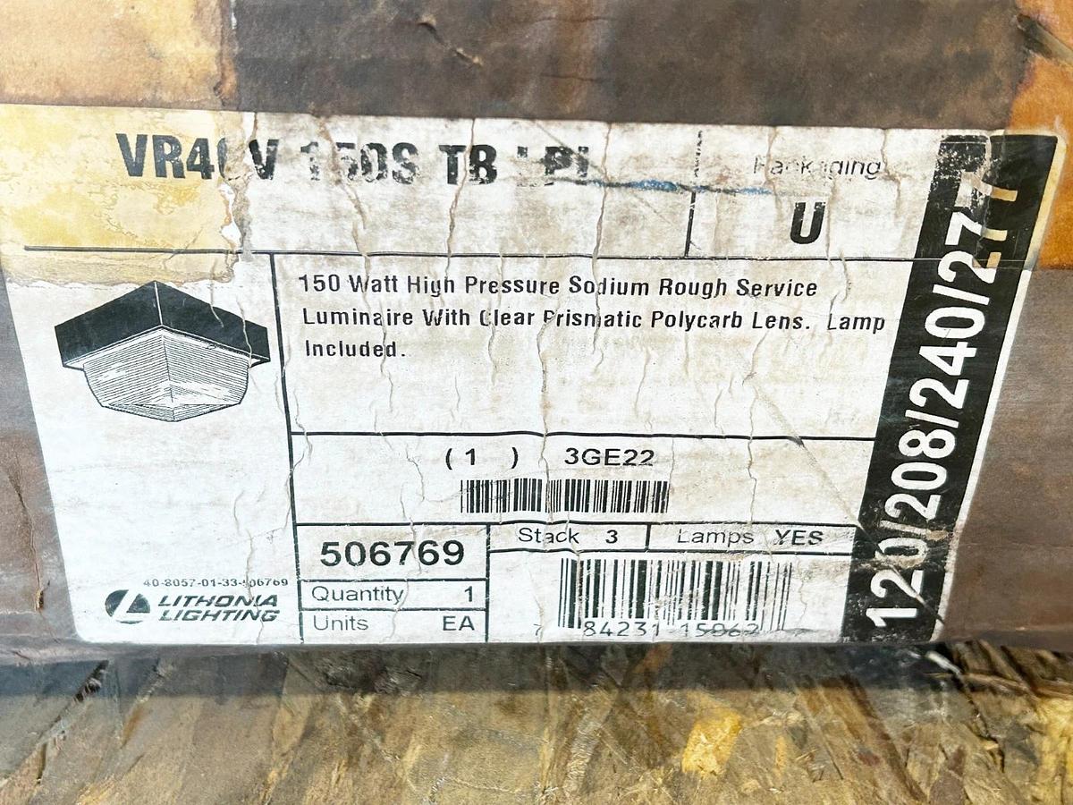 New Lithonia Lighting 506769 VR4 Light Fixture 150W High Pressure Sodium 3GE22