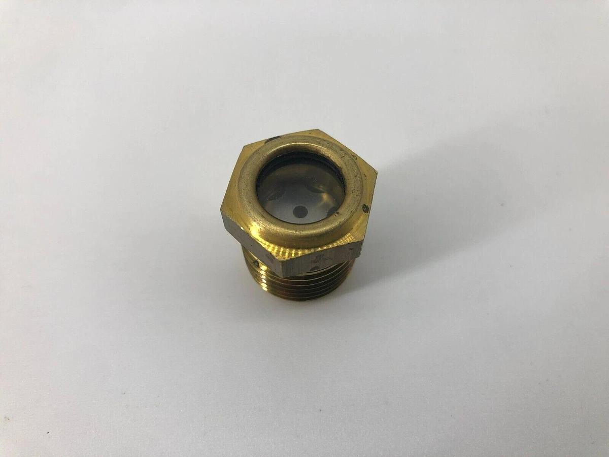 Used New Unbranded 1577-AL Breather with LSP151-4R-BULLSEYE Sight Gauge