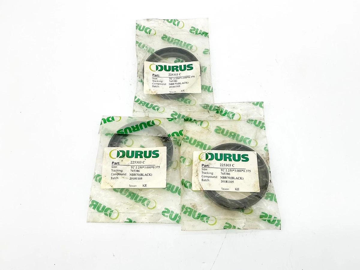 New Lot of 3 Durus 225303 C Oil Seal