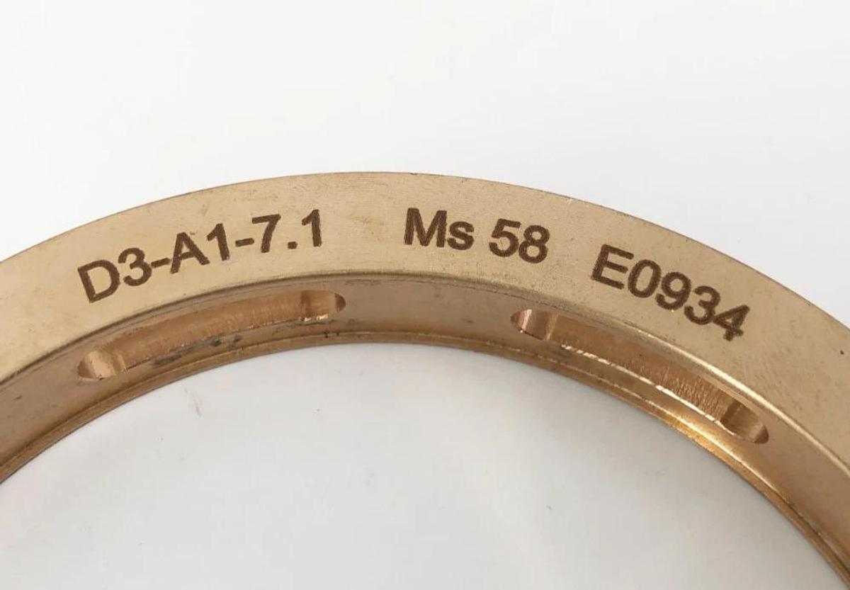 New Seifer D3-A1-7.1 Bronze Bushing with Oval Holes Ms 58 E0934 - No Box