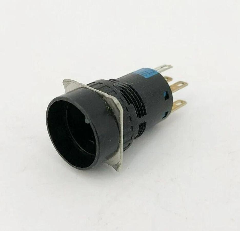 Lot of 2 New IDEC AL6M-M200 Switch Actuators N.O./N.C. DPDT 16mm Round