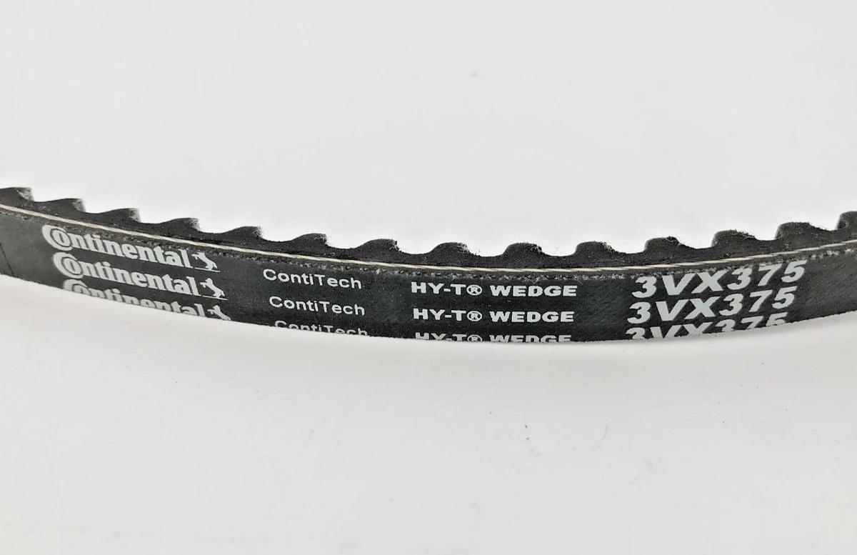 Lot of 3 New Continental 3VX375 HY-T Wedge Cogged V-Belts - No Box