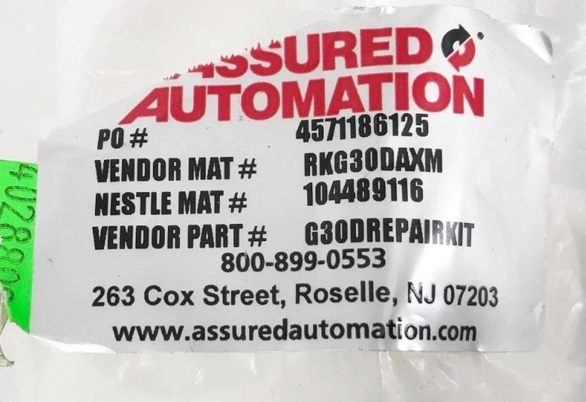 New Assured Automation G30DREPAIRKIT Ball Valve Kit 1-1/2" (Incomplete Kit)
