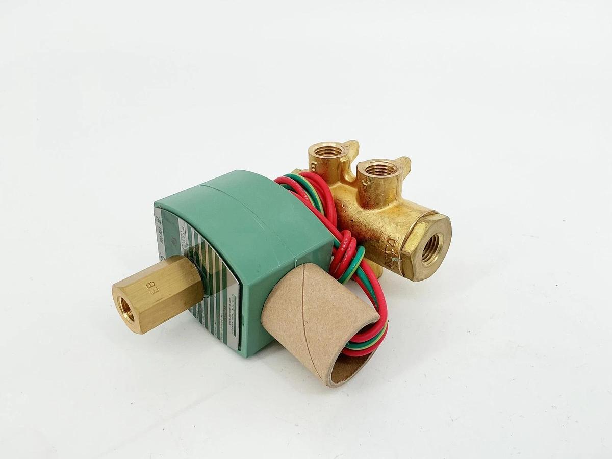 New Asco 8345G001 Solenoid Valve 100PSI 1/4" 11.6W 24VDC