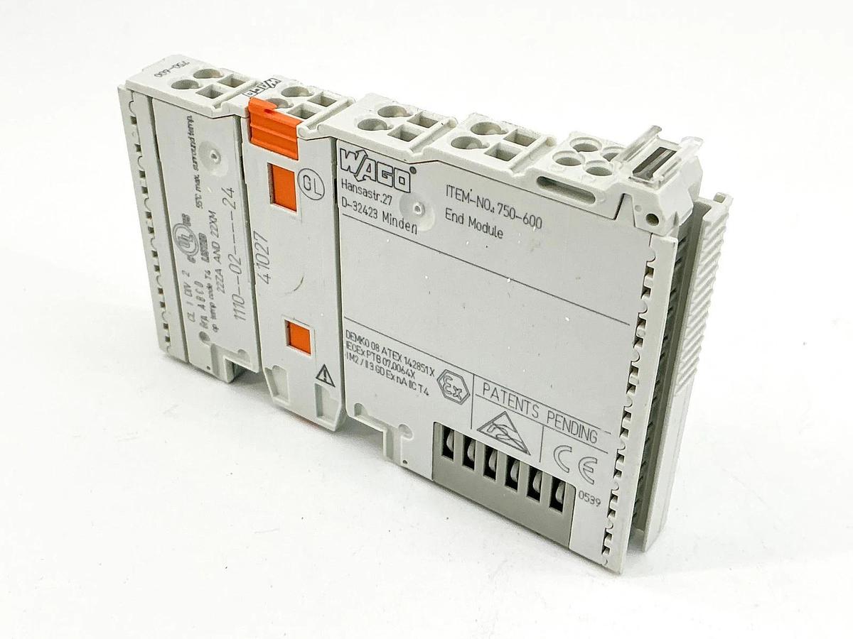 New Wago 750-600 End Module - No Box