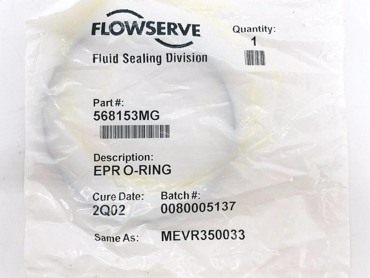 Used New Flowserve 568153MG O-Ring MEVR350033