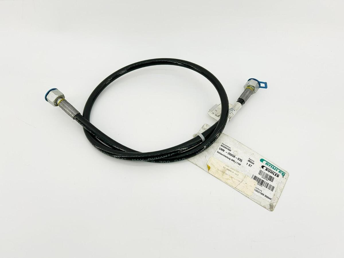 New Buhler UNN-26058-035 Hydraulic Hose, 1/4"
