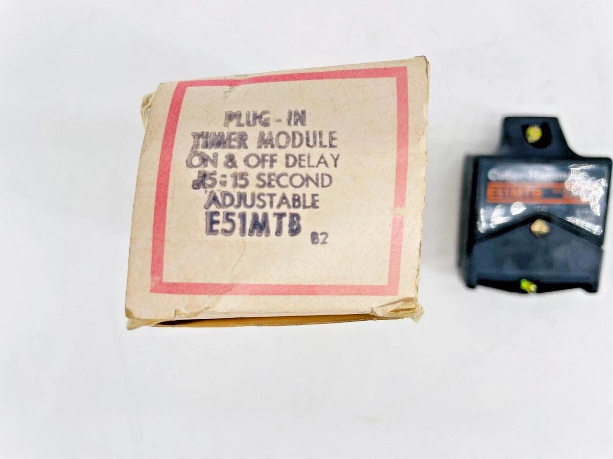 New Cutler Hammer E51MTB Timer Module 15