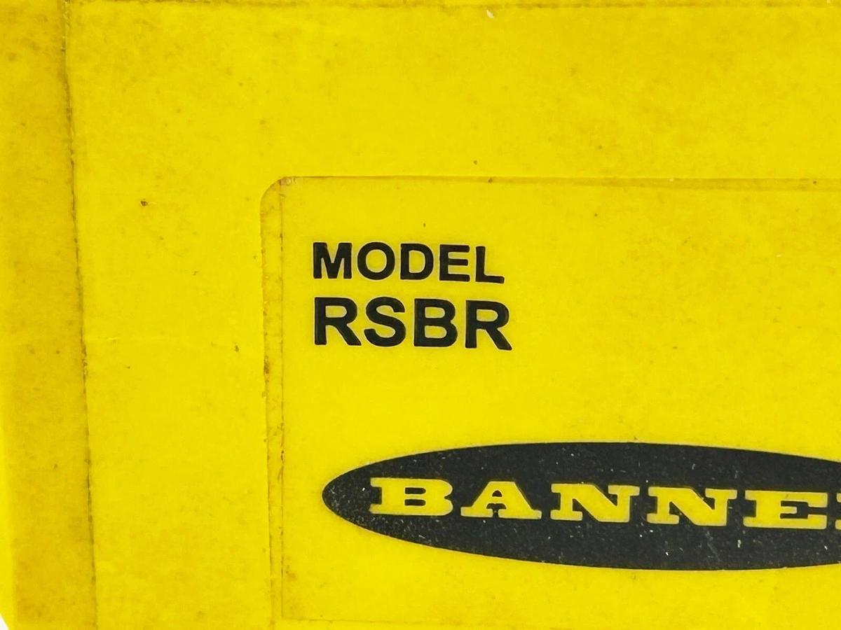Used Banner Engineering RSBR Maxi-Beam Photoelectric Sensor 2W 2 Wire 25604