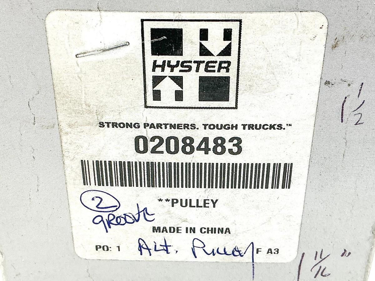 New Hyster 0208483 Pulley