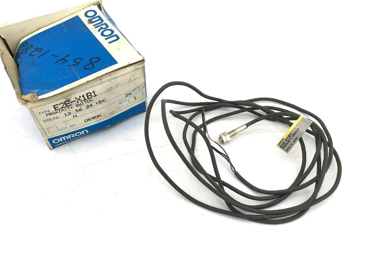 New Omron E2E-X1B1 Proximity Switch 12 to 24 VDC
