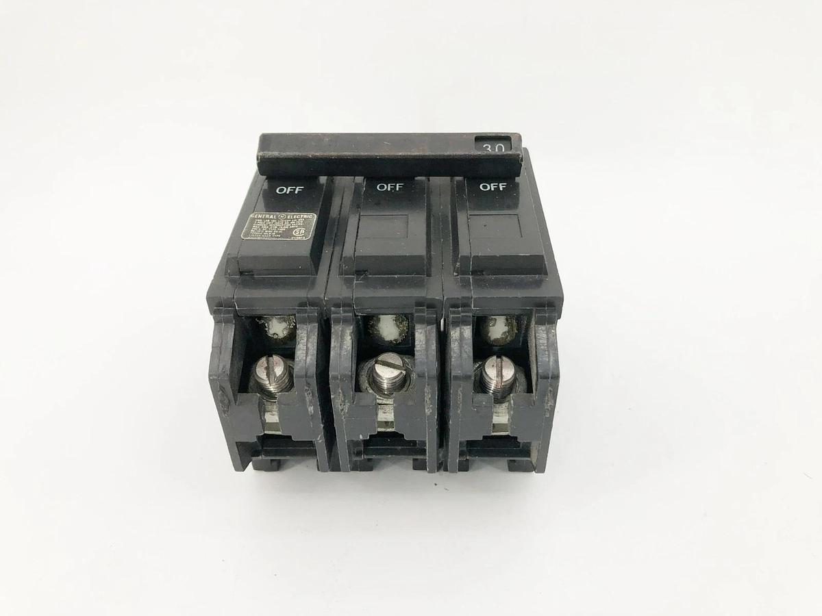 New GE General Electric HACR330 Circuit Breaker 3 Pole 30A