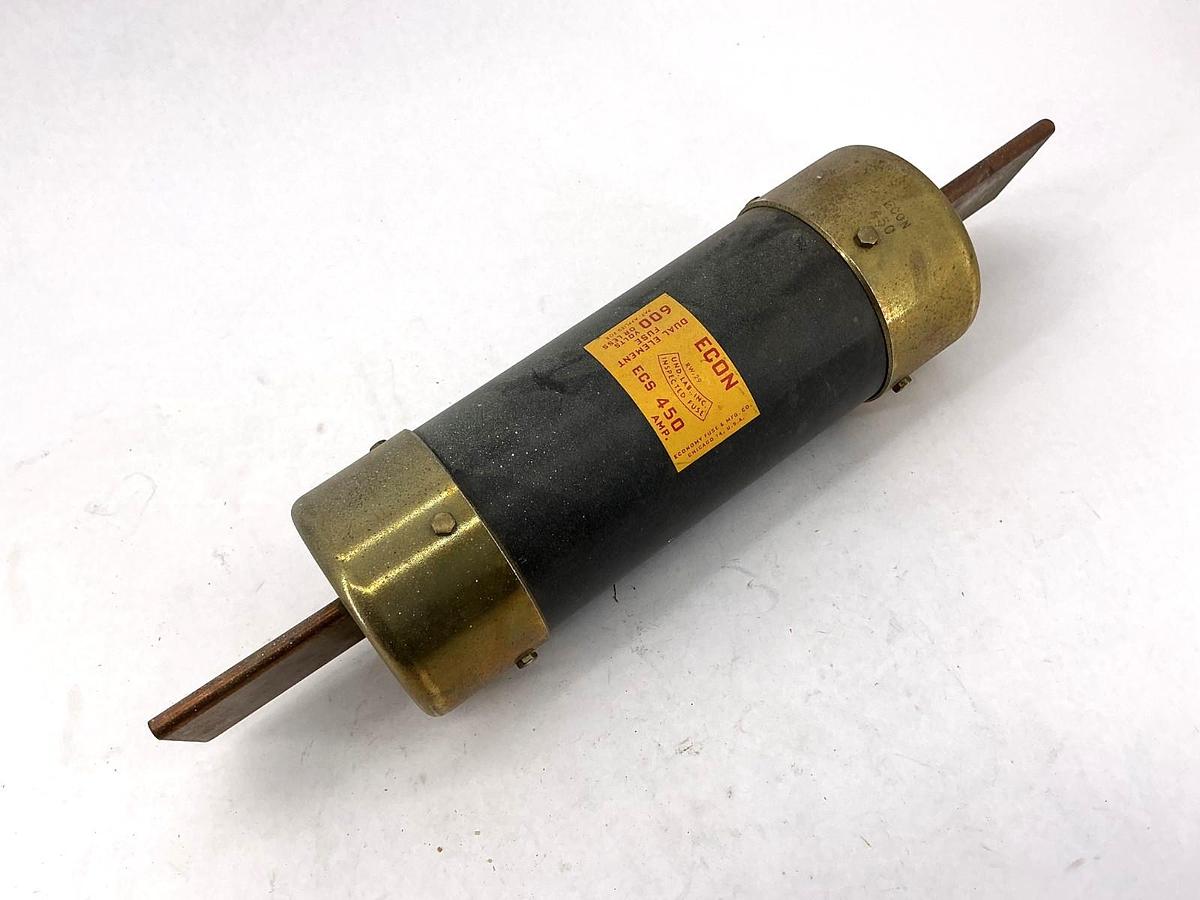 New Economy Fuse ECON ECS-450 Dual Element Fuse 450A 600V ECS450 - No Box