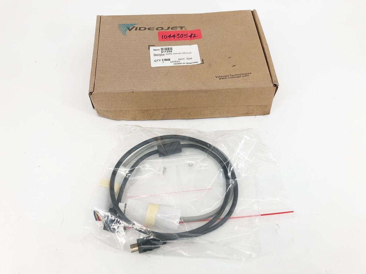 New VideoJet 611259 Display Cable Kit