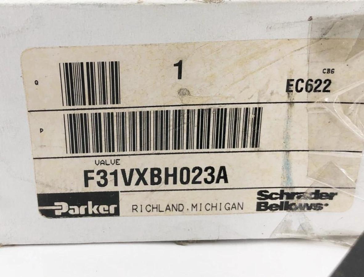 New Parker F31VXBH023A Valve 120V 60Hz 150psi Max
