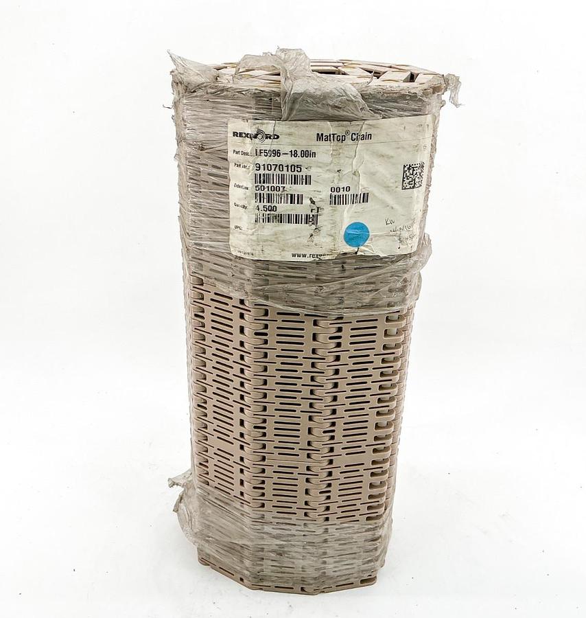 New Rexnord LF5996-18.00in MatTop Chain 4.5FT 91070105