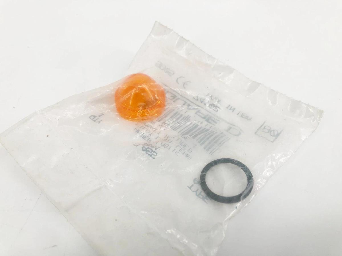 Lot of 3 New Square D 9001A9 Amber Pilot Light Lenses For UL Type 4