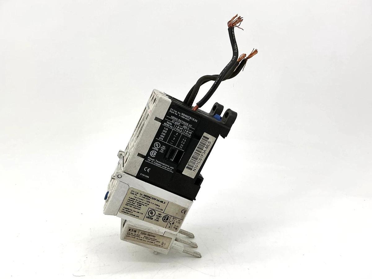 Used Eaton Cutler-Hammer N101CS1D3A-MLS Starter 3P 27A N04NCS1X3N N05NCXRF3A-MLS