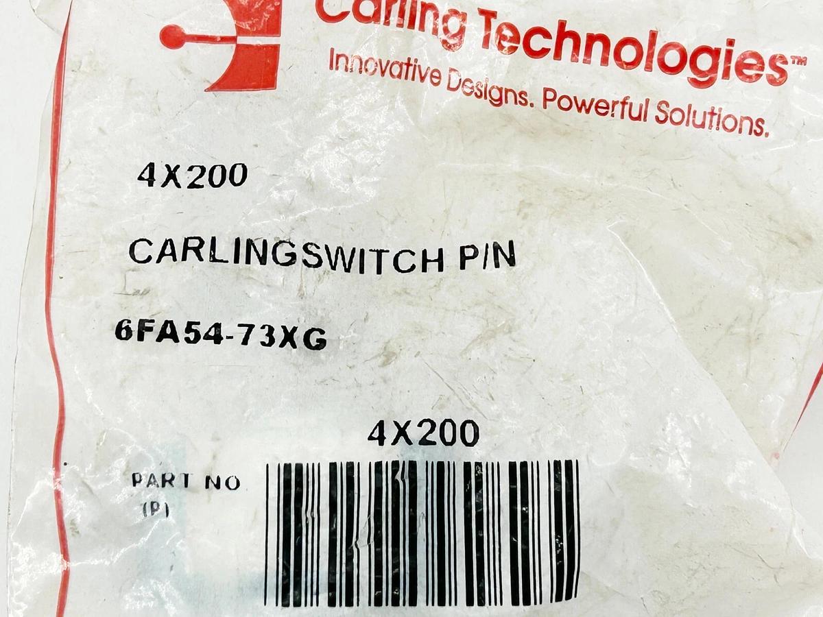 New Lot of 3 Carling Technologies 4X200 Toggle Switch 10A 250V