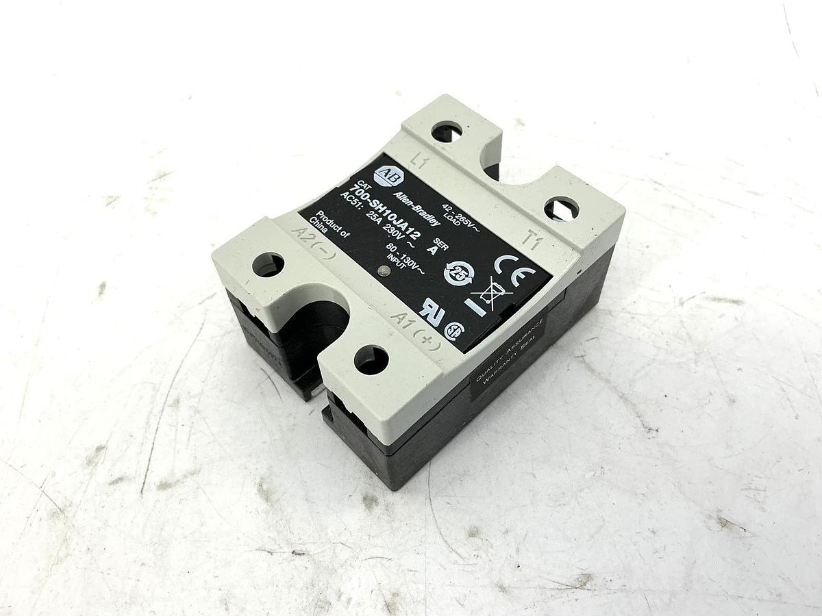 New Allen Bradley 700-SH10JA12 Ser A Relay 25A 230V 80-130V 42-265V~ 50/60HZ