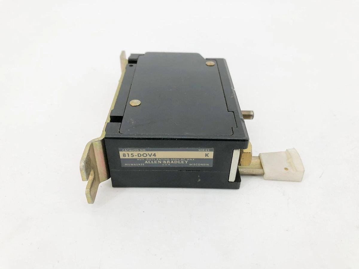 New Allen Bradley 815-DOV4 Ser. K Overload Relay Size 3 600V Max