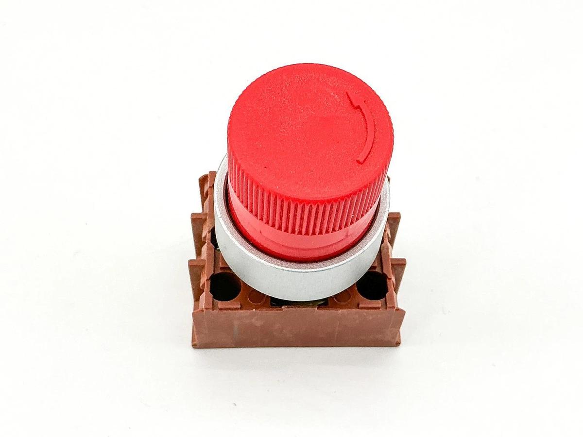 New Siemens 3SB02-KERA 22MM Pushbutton Extended Red Twist Release