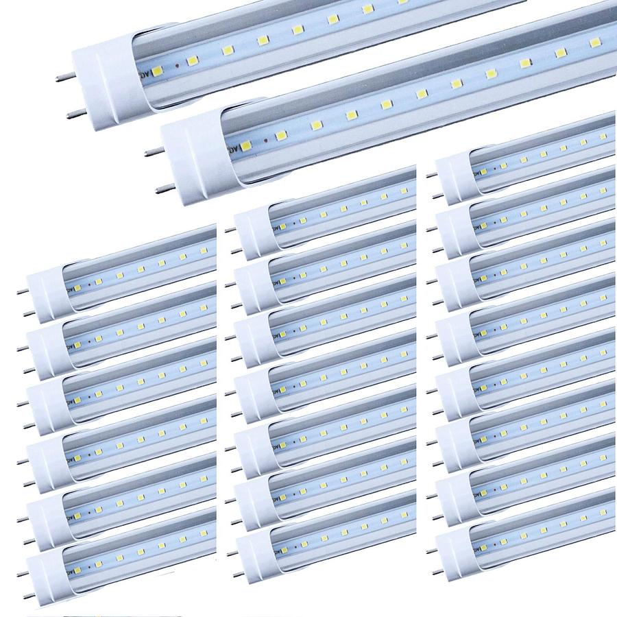 New Lot of 19 TCP L12T8D5050K Glass Tube Bulb 5000K 12W 277V 1850 Lumens