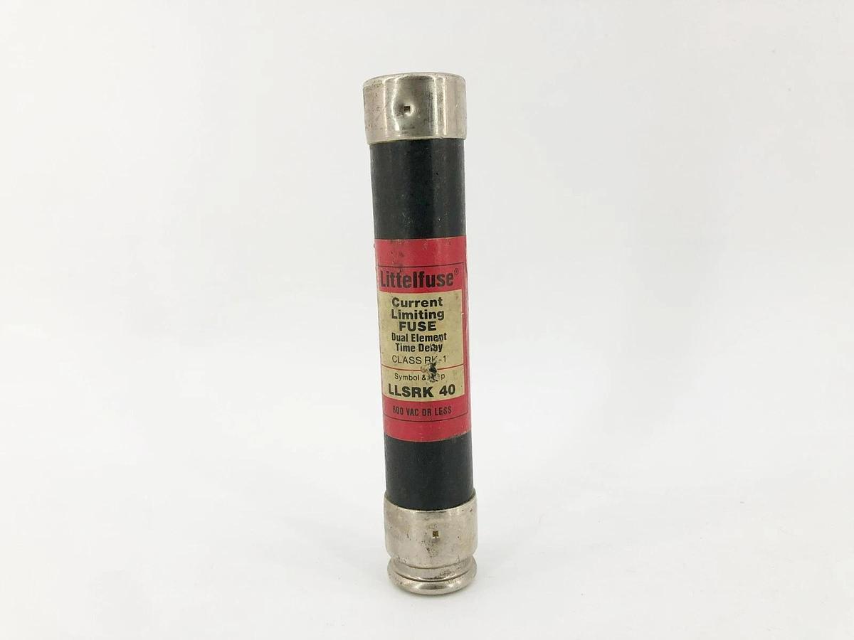 New Littelfuse LLSRK40 Dual Element Time Delay Fuse 40A 600V Class RK1