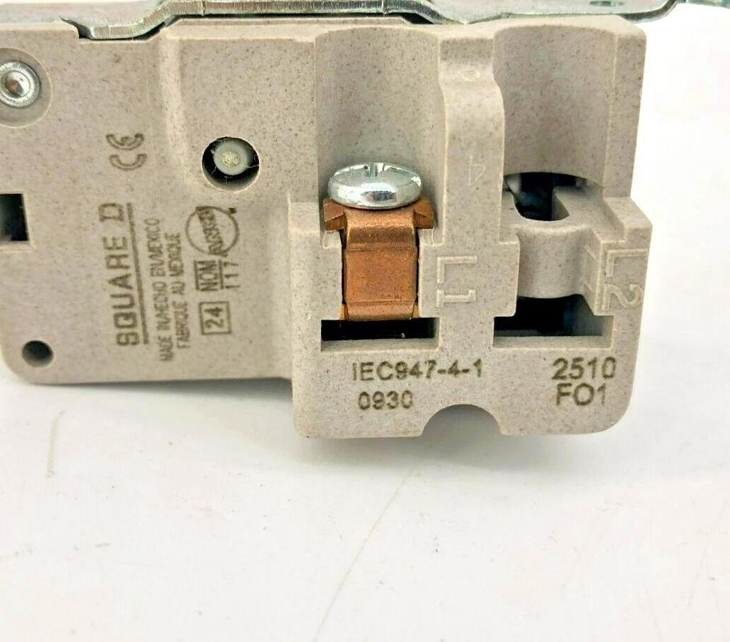 New Square D 2510FO1 Manual Motor Starter 16A, 1P, No Enclosure