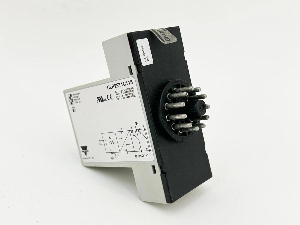 New Carlo Gavazzi CLP2ET1C115 Conductive Level Sensor 115Vac 50/60Hz 2P 11Pin