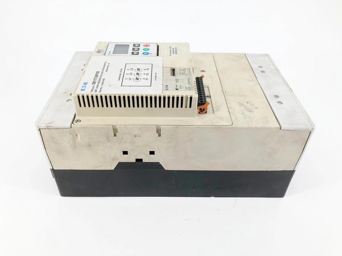Used Eaton S811T30P3S Reduced Voltage Soft Starter 304A 3PH 600VAC Max 300HP