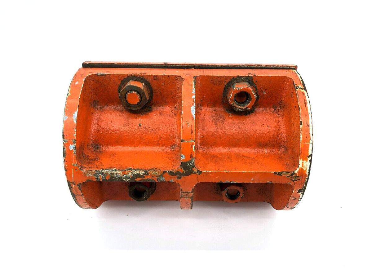 Used Unbranded 009107 Clamping Shaft Coupling, 2-3/16" Bore