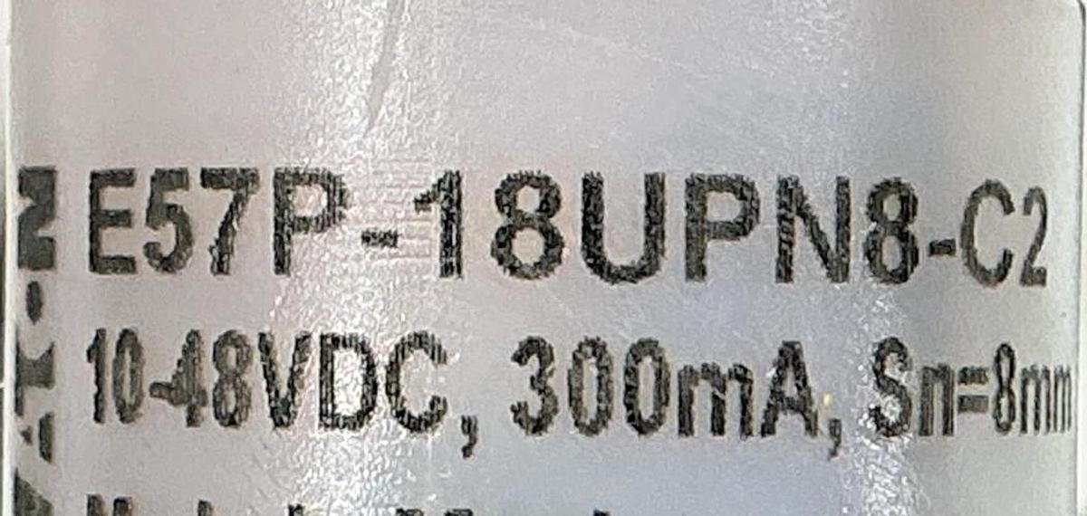New Eaton E57P-18UPN8-C2 Ser M1 Inductive Prox Sensor Sn=8mm 10-48VDC - No Box