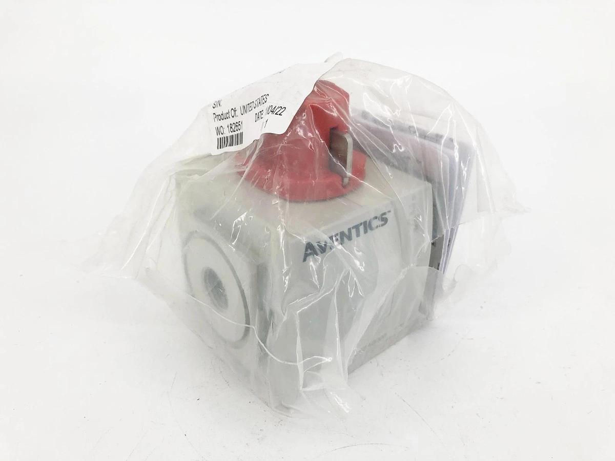 New Aventics 8653A3M040A0000 Shut Off Isolation Valve 1/2" NPTF 3/2 290psi Max
