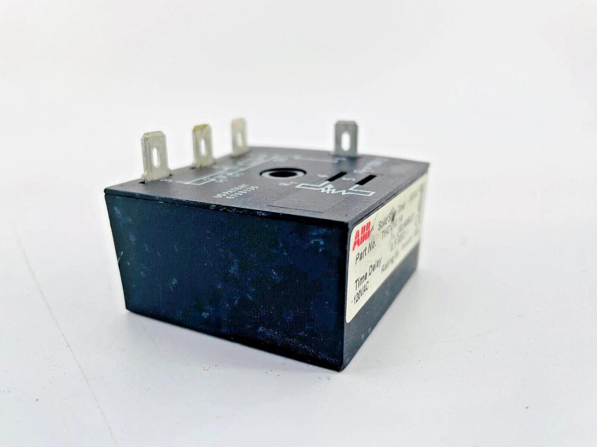Used ABB THC410.1A Solid State Timer 120V 0.1 Sec Delay