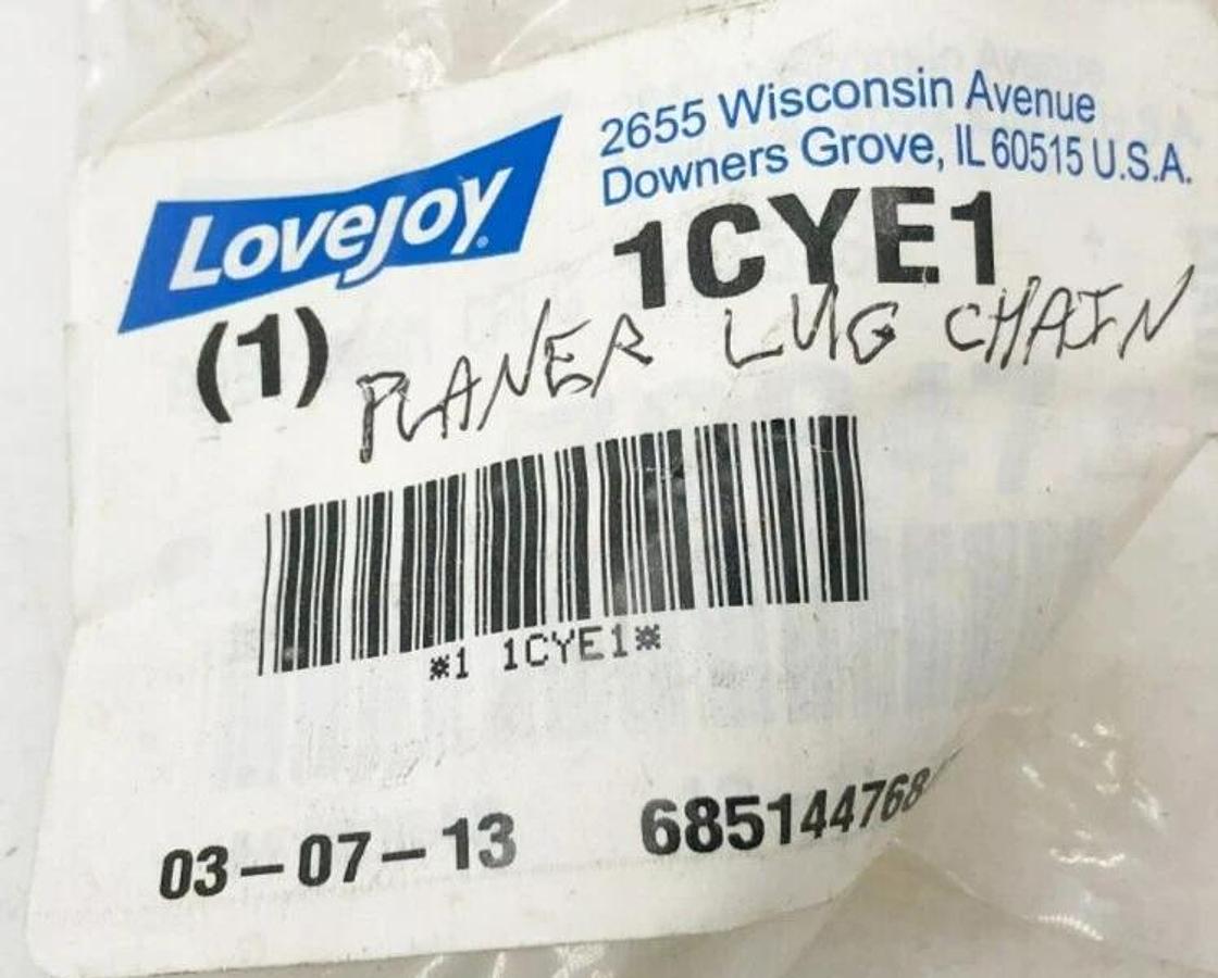 Used Lovejoy 1CYE1 Motion Control Coupling ADB6-3/8x5/8 2-1/4" OAL