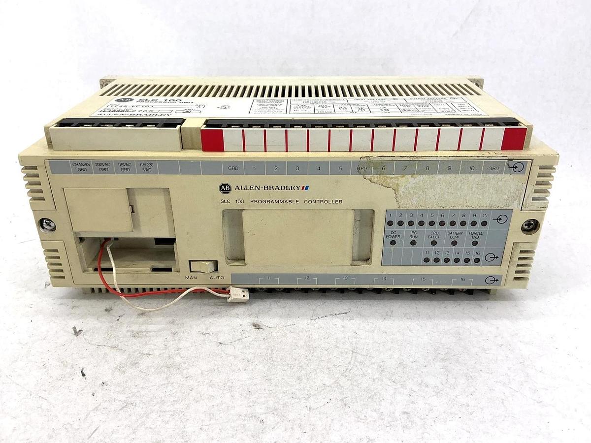 Used Allen Bradley 1745-LP101 Ser A Processor Unit SCL 100 PLC 50/60HZ