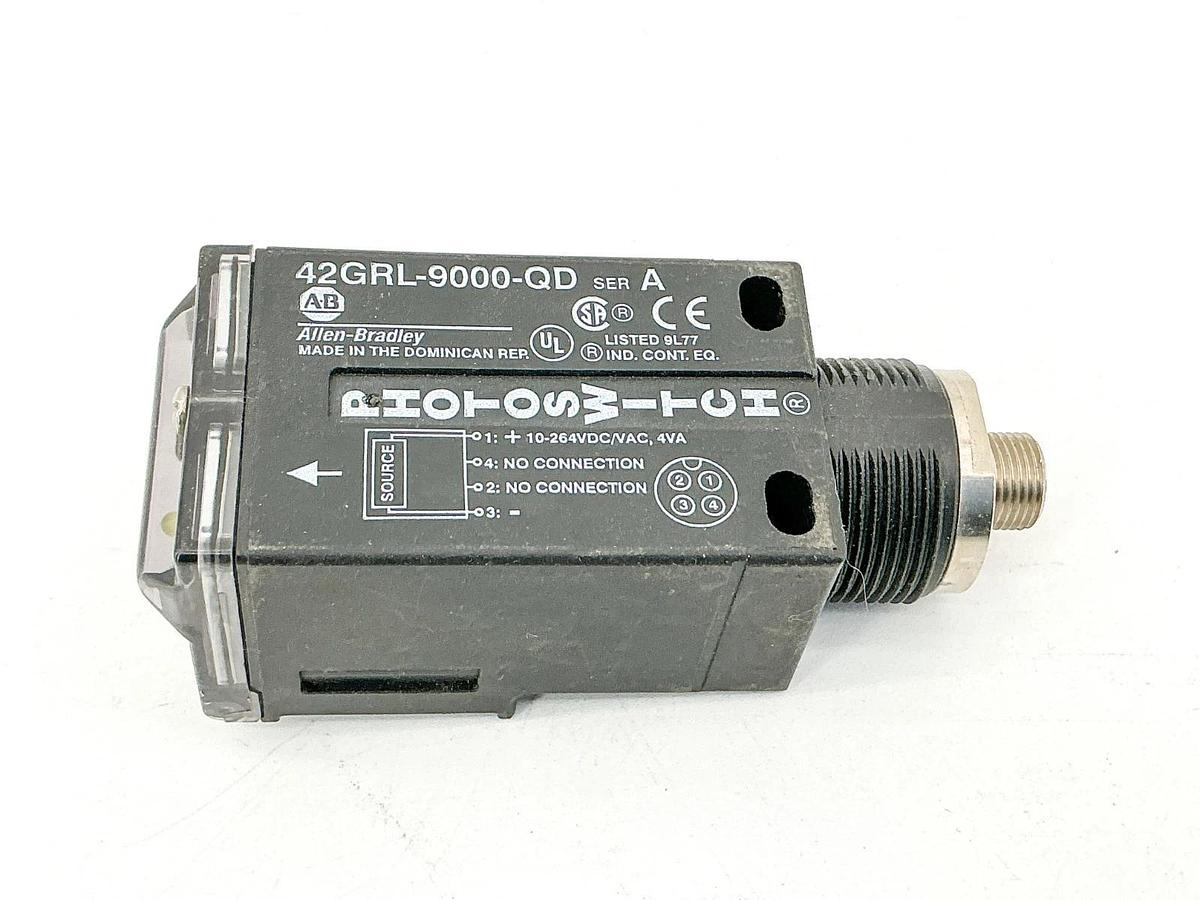 New Allen Bradley 42GRL-9000-QD Photoswitch Sensor 264V 4VA Ser.A - No Box