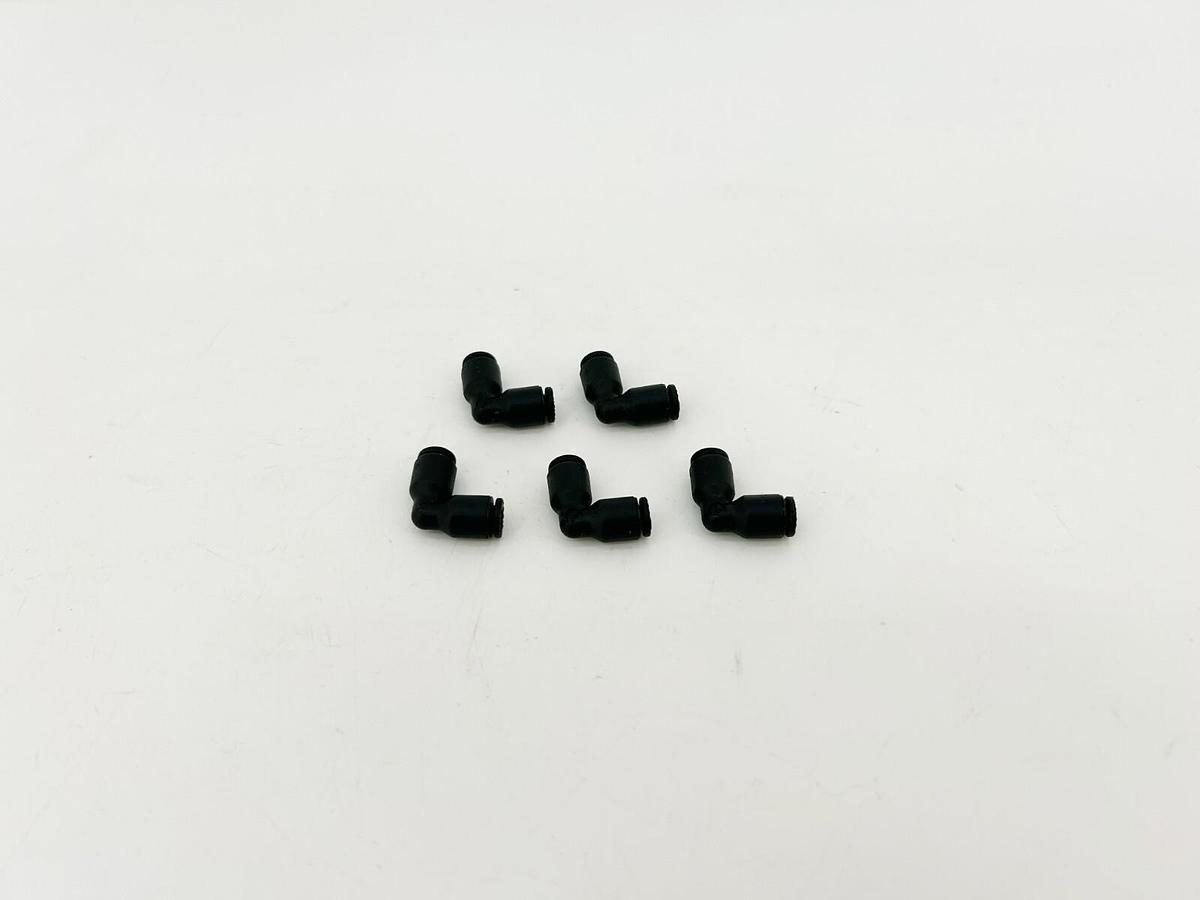 Lot of 5 New Lawson 86790 Union Elbows, 5/32" Tube OD, Glass Reinforced Nylon