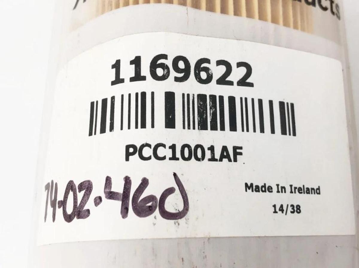 Lot of 2 New SPX 1169622 Pneumatic Filter Elements PCC1001AF 69860.5100