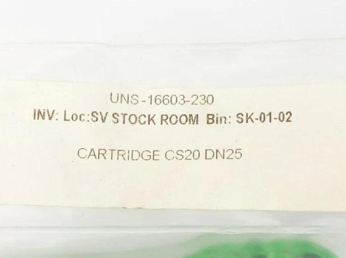 New Buhler UNS-15503-230 Cartridge Valve CS20 DN25