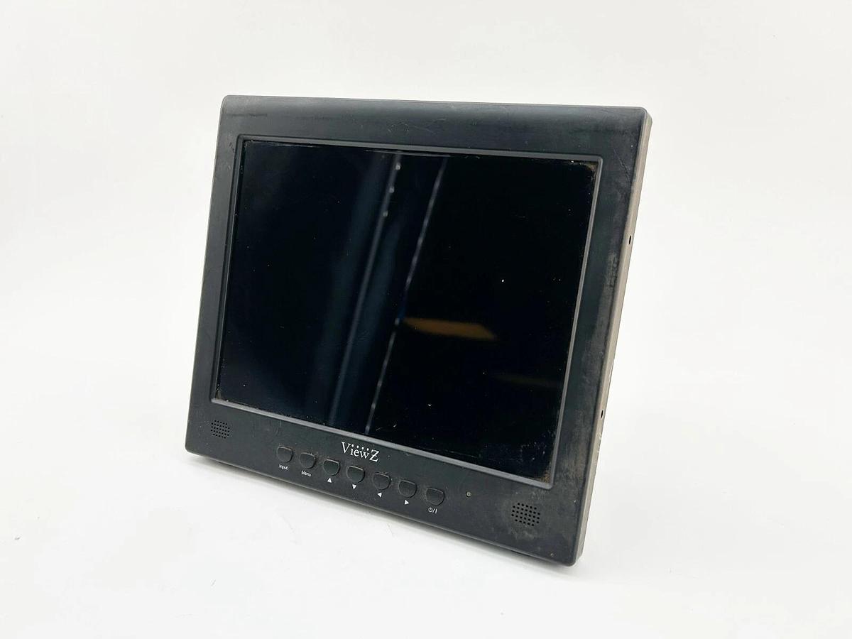 Used ViewZ VZ-097RTC 9.7" TFT LED Color Monitor 12V 1.6A