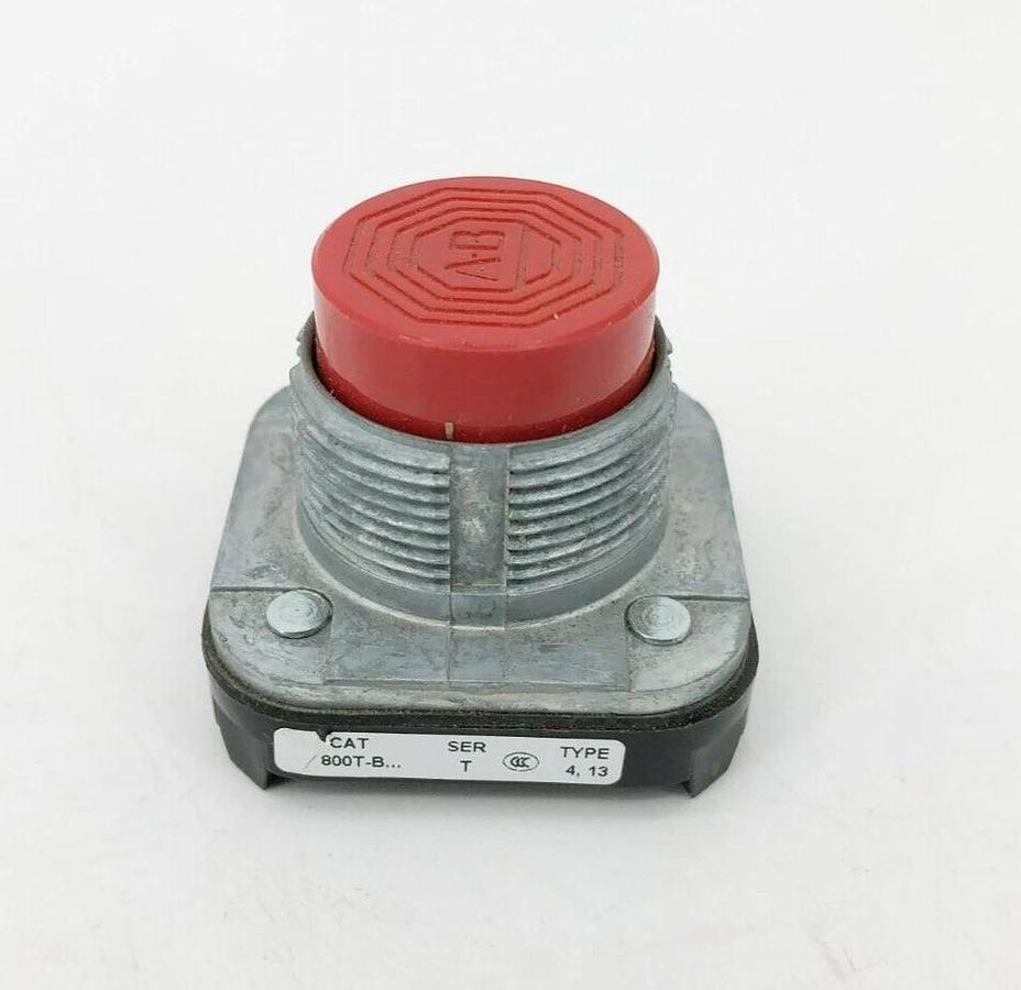 New Allen Bradley 800T-B Ser. T Red Pusbutton Type 4 13