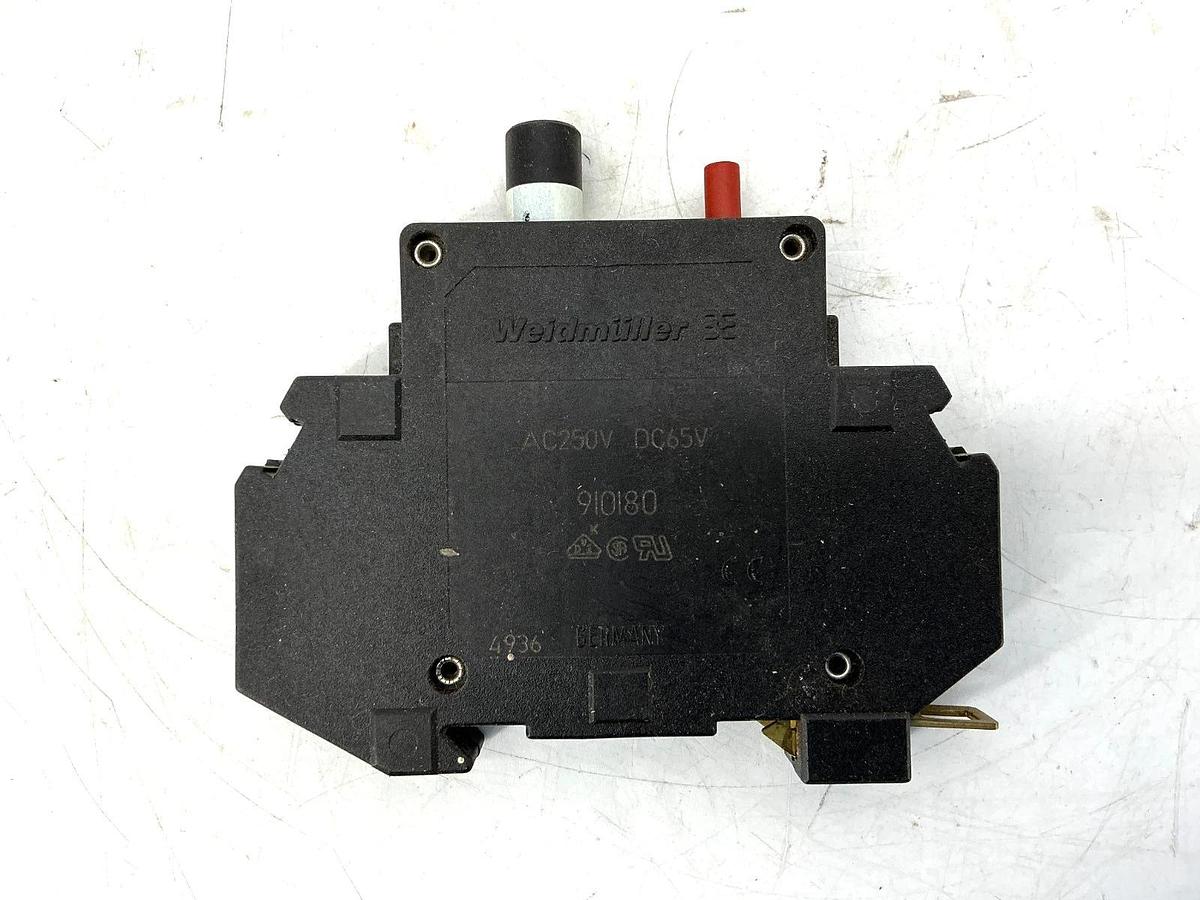 New Weidmuller 910180 Circuit Breaker 1-Pole 5A 250VAC - No Box
