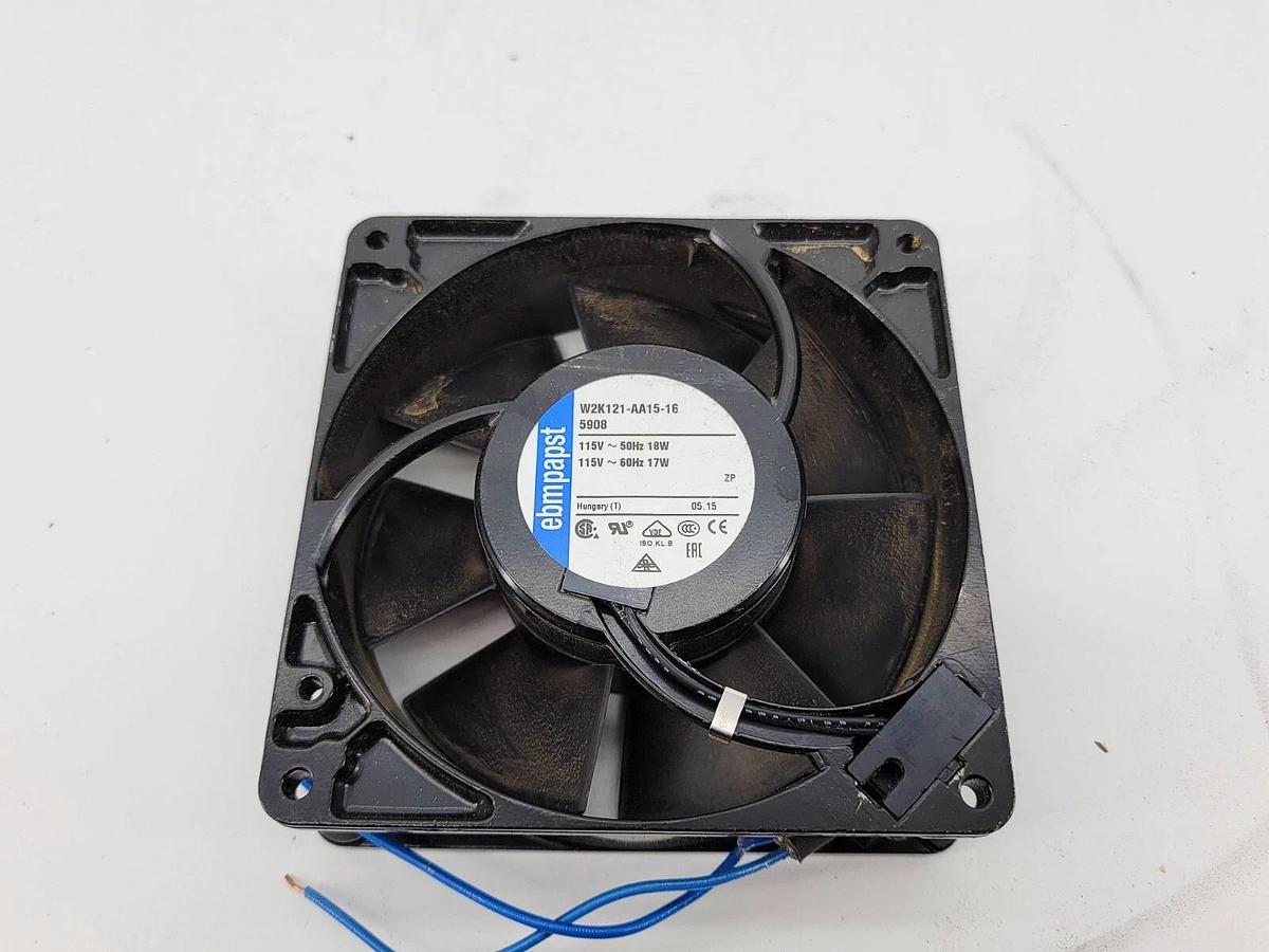 Used EBM Papst W2K121-AA15-16 Cooling Fan 5"x5" 115V 5908