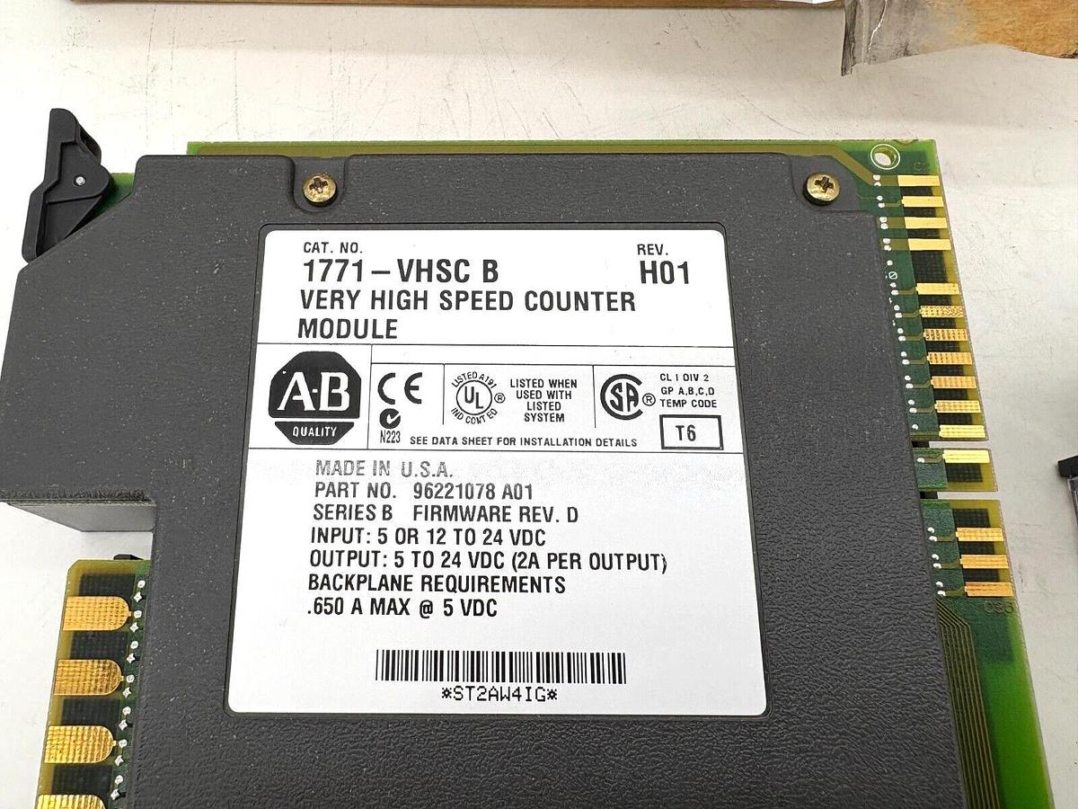 New Allen Bradley 1771-VHSC Ser. B PLC-5 Very High Speed Counter Module