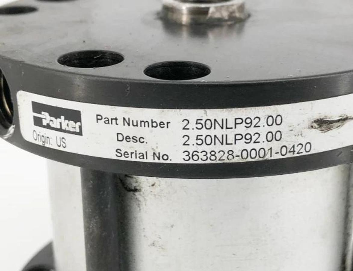 Used Parker 2.50NLP92.00 Double Acting Compact Cylinder 145psi