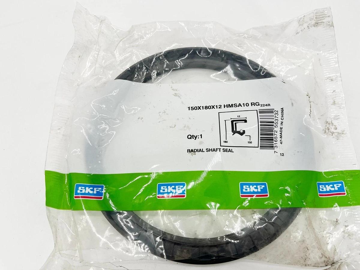 New SKF CR 150x180x12 HMSA10 RG Radial Shaft Oil Seal 150mm Bore